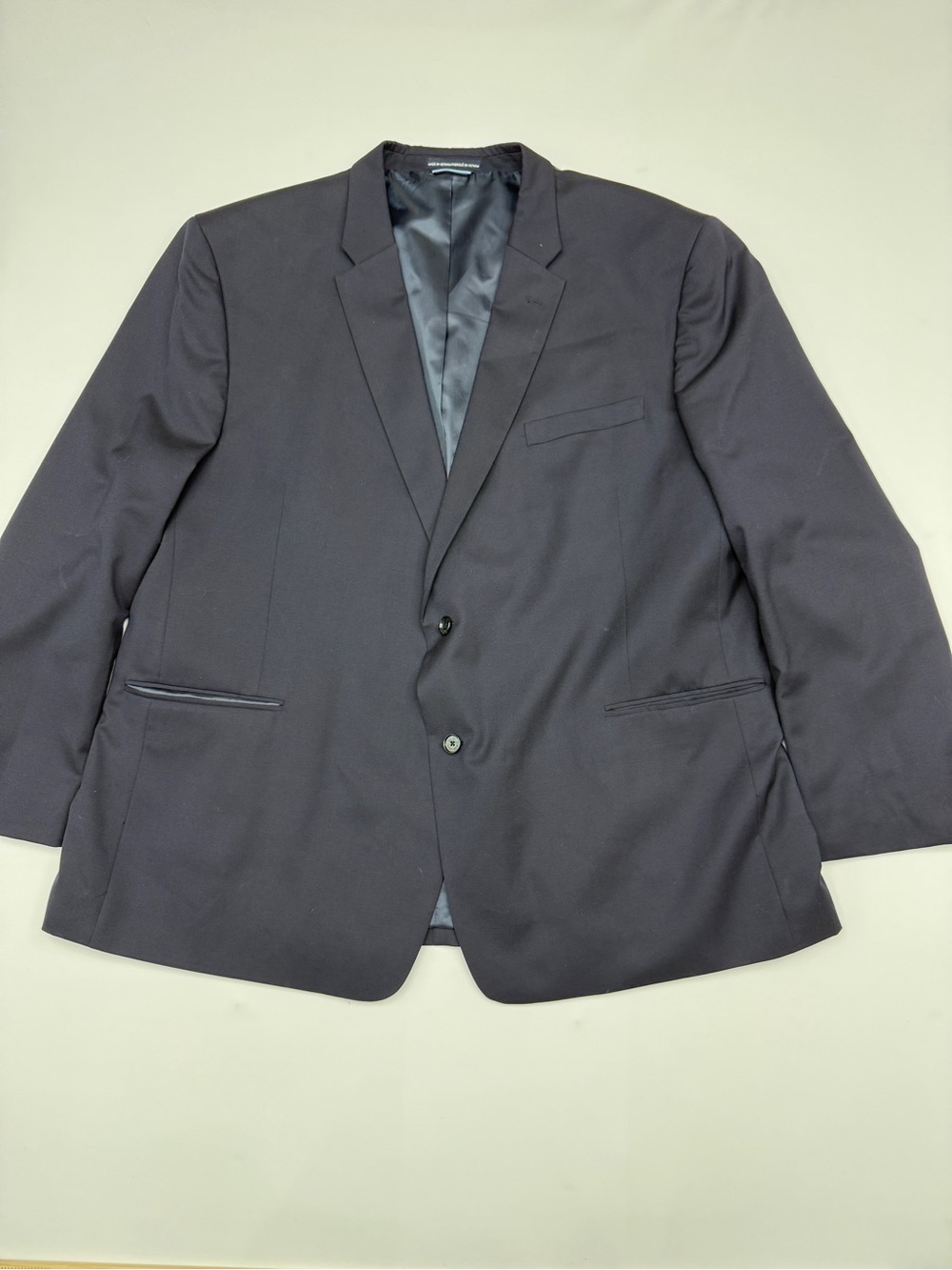 Tommy Hilfiger Men's 100% Wool Suit Jacket Blazer Dark Gray/Blue